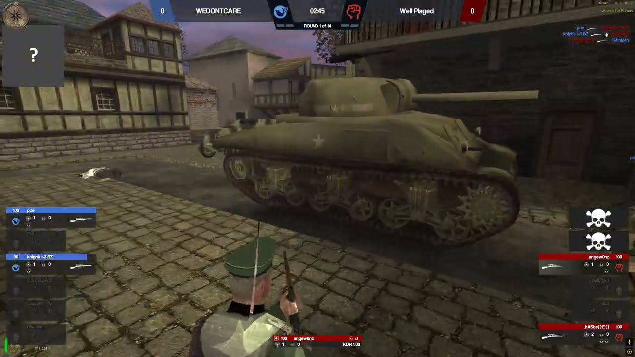 Well Played vs WEDONTCARE | MOHAA Snipers League Week 2 | Season 9
