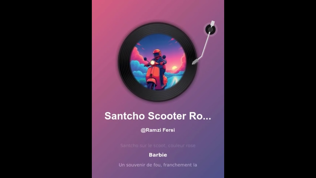 Santcho Scooter Rose 