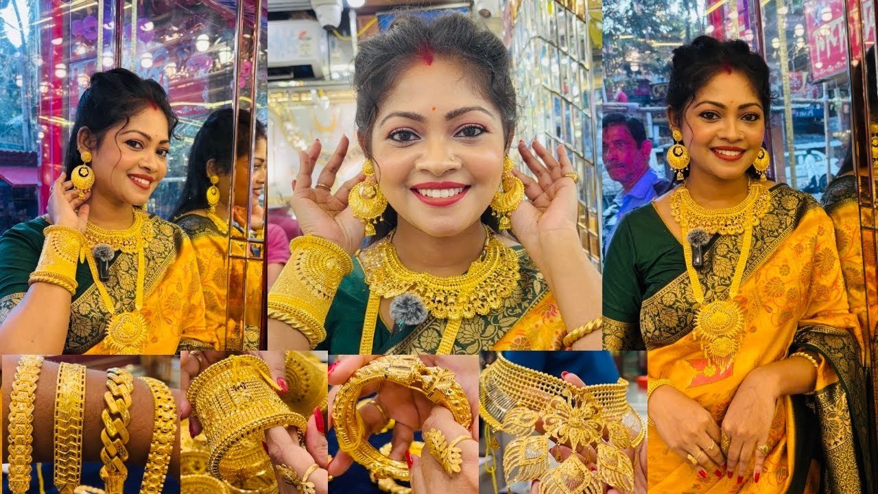 💥ধনতেরাসে ধামাকাঅফার সোনারগয়না কিনলেই গোল্ড কয়েন/dinnerset free👑5grm বালা/3grm চোকার/10grm সীতাহার