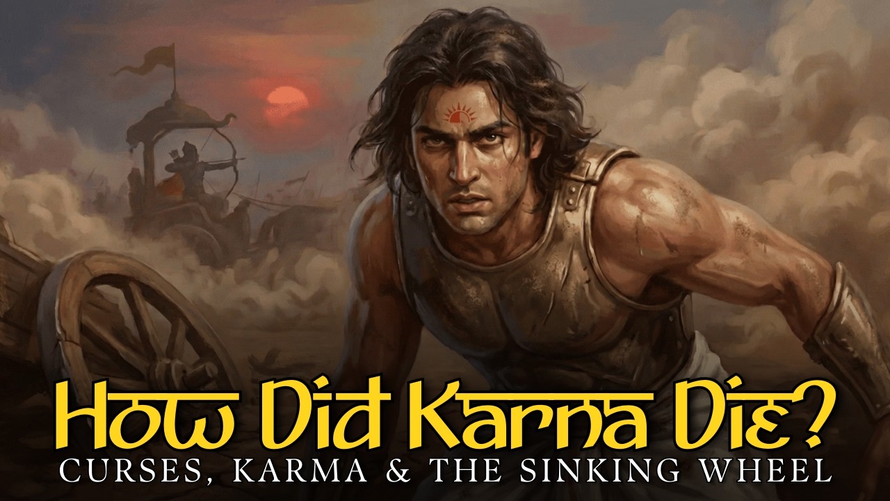 How Did Karna Die in the Mahabharata? | The Wheel, The Curse & The Arrow