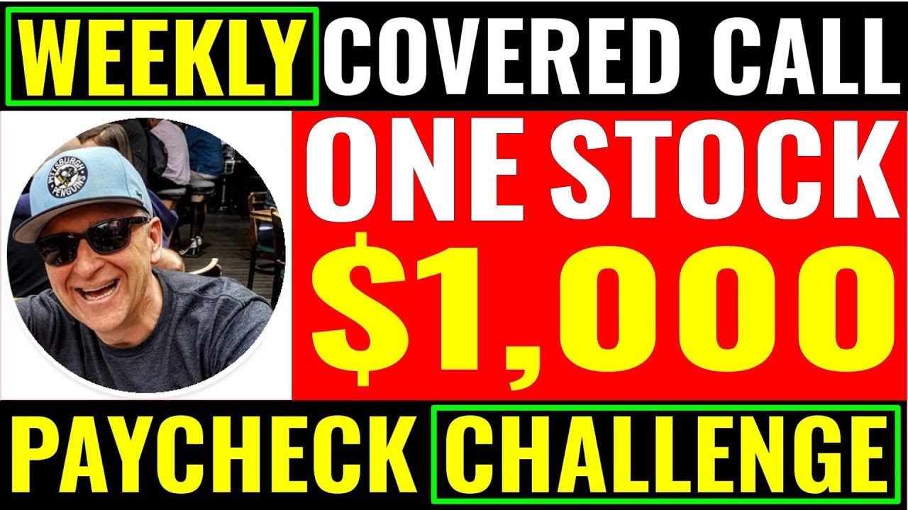 WEEKLY $1,000 COVERED CALL CHALLENGE! - $1,047 I SHOW YOU my first week