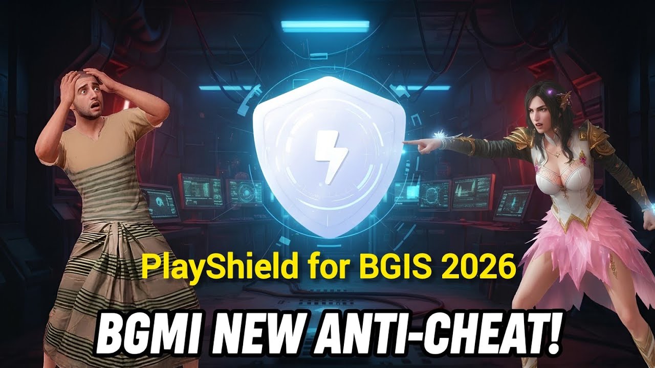 BGIS 2026: How to use PlayShield! 🛡️Don't get BANNED! Full Guide in Hindi 