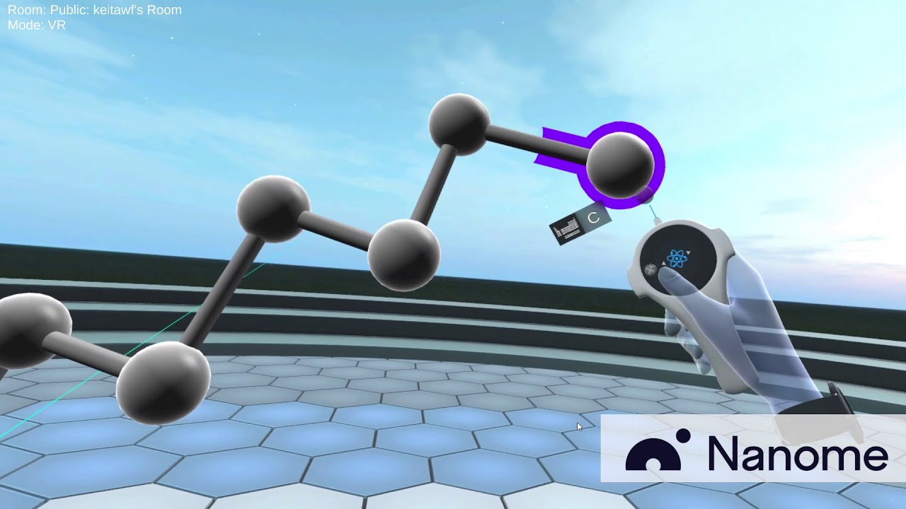 Nanome Quick Tips: Drawing Molecules from Scratch