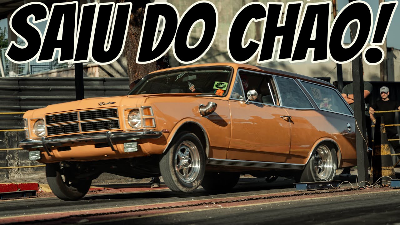 LEVEI A CARAVAN TURBO PARA ARRANCADA E ELA EMPINOU!
