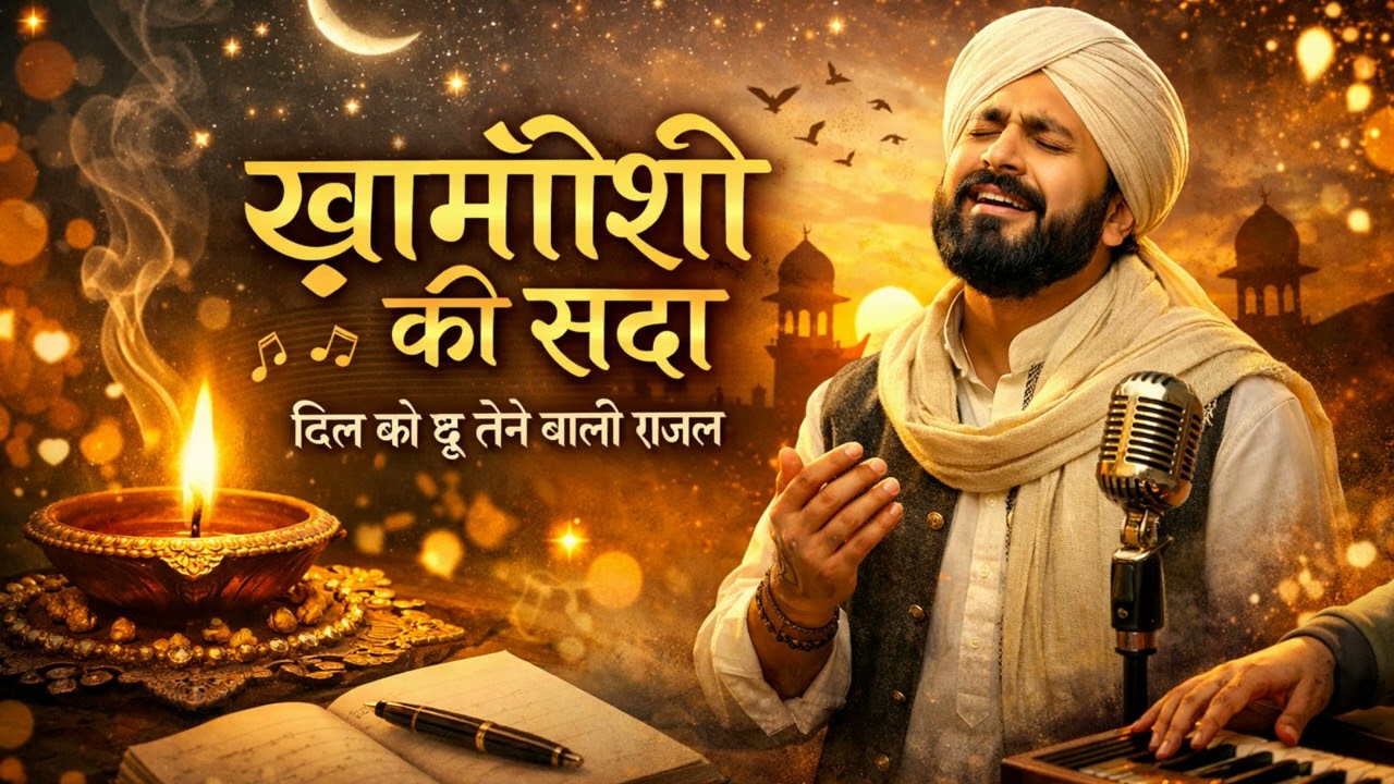 ख़ामोशी की सदा | दिल को छू लेने वाली दर्द भरी ग़ज़ल | Heart Touching Ghazal | Ai generated|