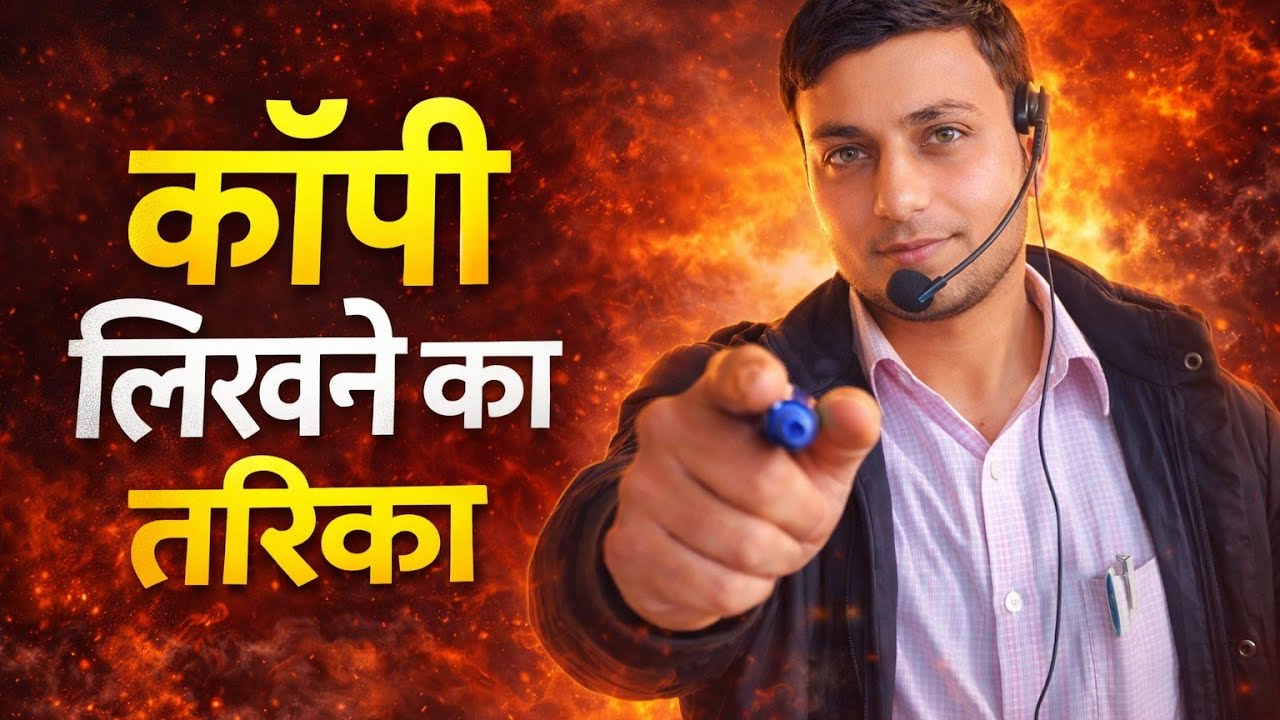  👉 Board Exam में Copy ऐसे लिखो 😱 Examiner देगा Full Marks | Topper Answer Writing Secret 2026