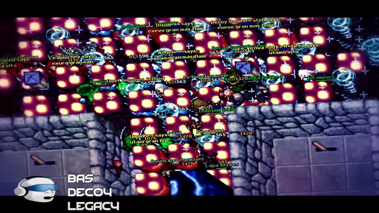 Veziv RAGE: &ldquo;Bas killed all of us!&rdquo; Edron UE Destruction | Tibia LunarForce [HD] [VT]