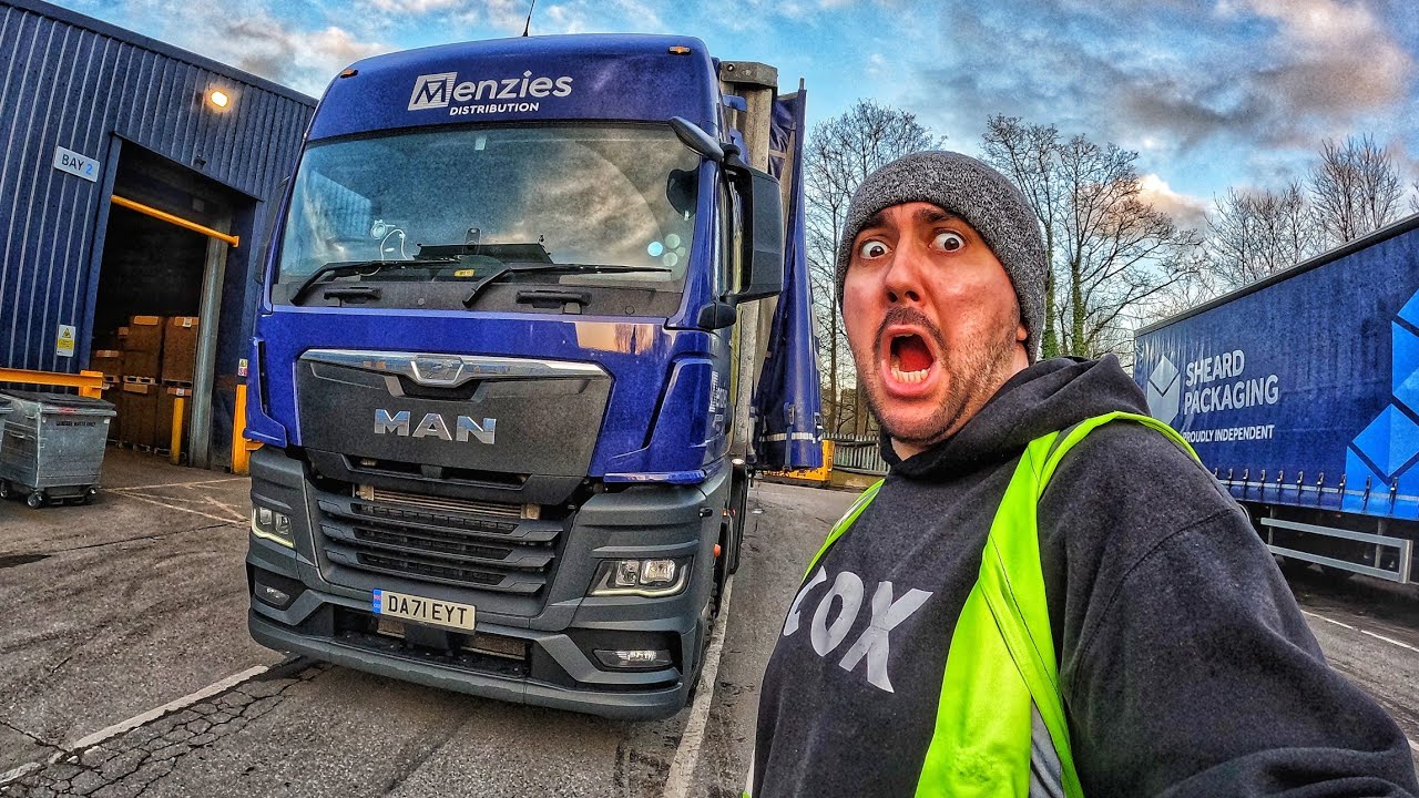 O ZI DE MUNCA cu MAN TGX 2021 - adrian cox
