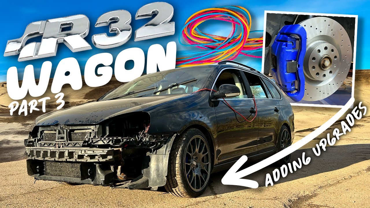 ONE-OF-A-KIND Mk5 R32 WAGON! | Finishing Loom + UPGRADES! | PART 3