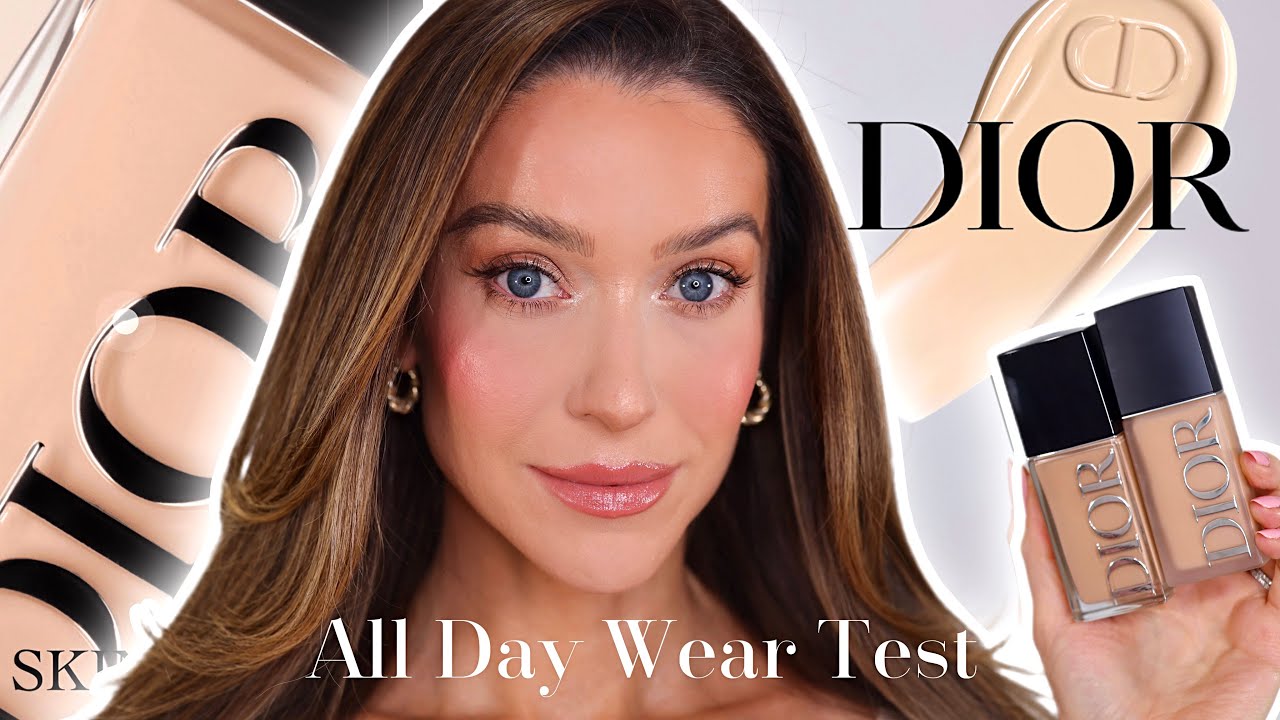 NEW DIOR FOREVER SKIN WEAR & FOREVER SKIN GLOW FOUNDATION REVIEW! | Erin Nicole TV