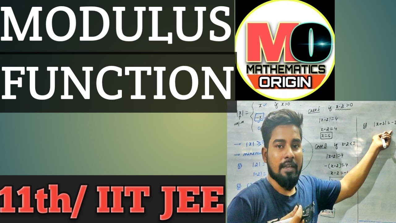 Basic of modulus function for 11th, BY-DEEPAK ROY sir #MATHEMATICS ORIGIN