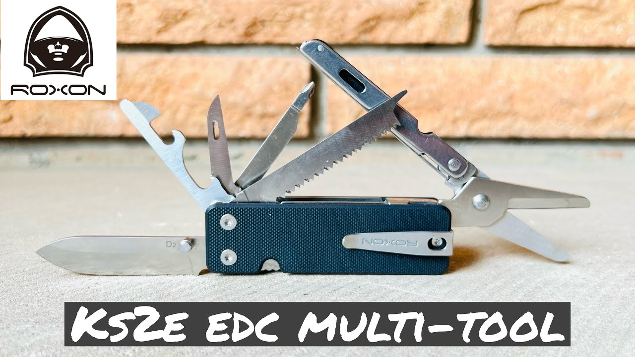 Roxon KS2E Elite (Лучший карманный многофункциональный инструмент EDC?)