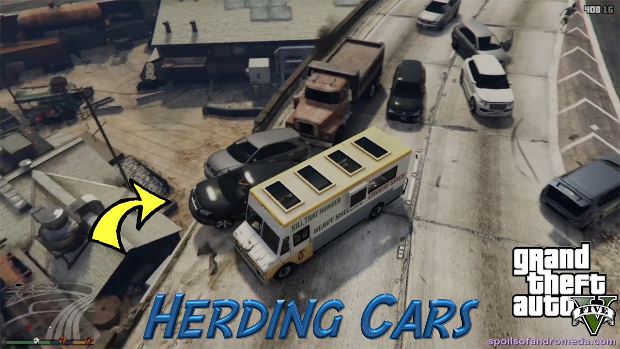 GTA 5 | Freeway Fun with Taco Truck
