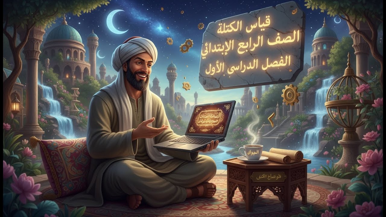قياس الكتله الصف الرابع الابتدائي الفصل الدراسى الأول