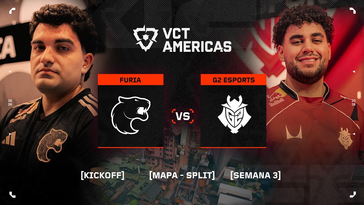 FUR vs G2 — VCT Americas Kickoff — Semana 3 Día 1 — Mapa 3