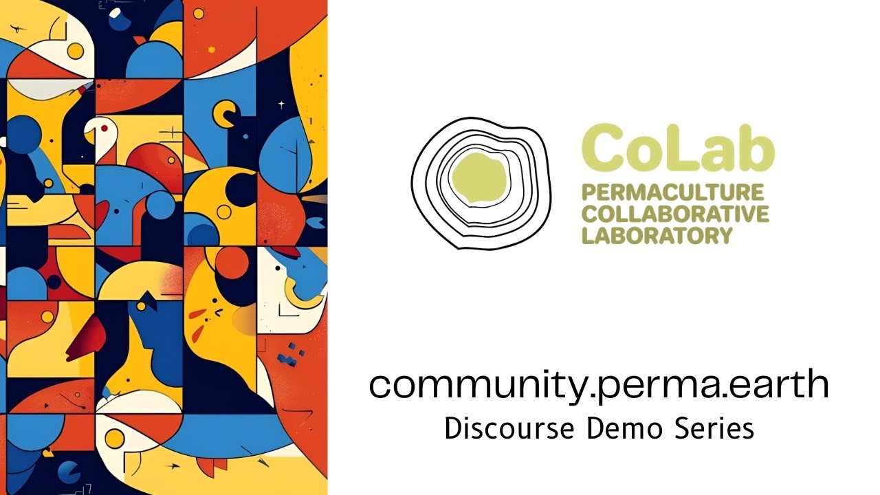 Community Space for Working Groups Projects and Circles part 1