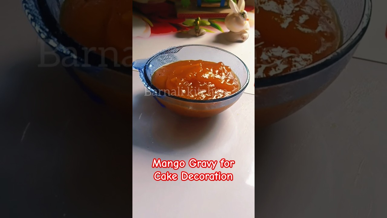 Mango Gravy for Cake icings & decoration 
