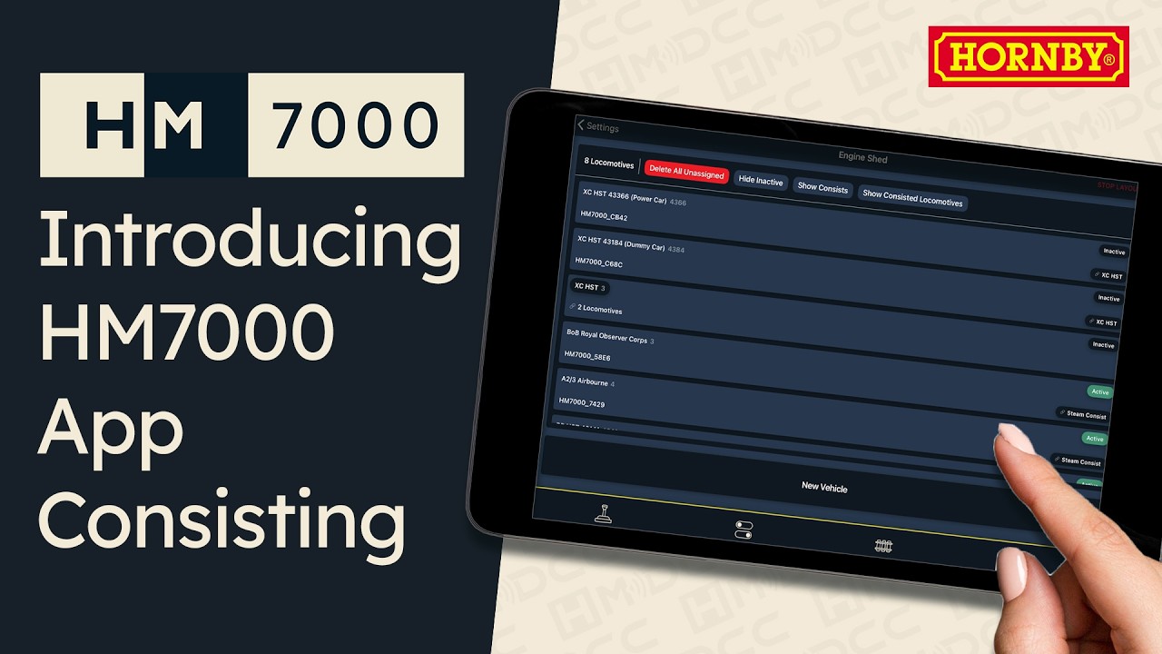 Hornby HM7000 App Consisting Demo