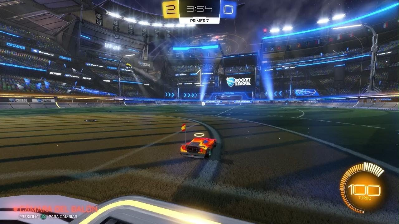 Jugando ROCKET LEAGUE con mi amigo MARCOS