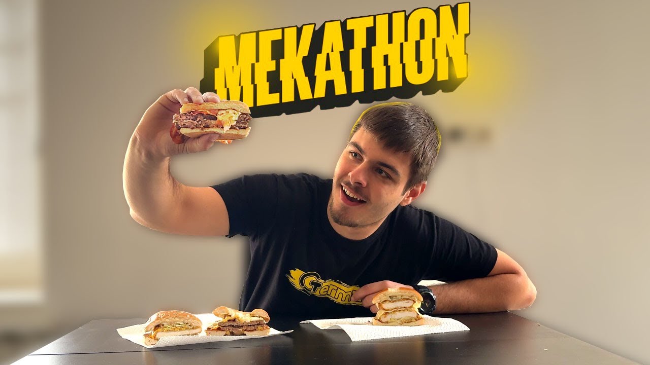 POIZKUSIL SEM ZMAGOVALCE MCDONALDSOVEGA MEKATHONA! (VLOG) [SLO]