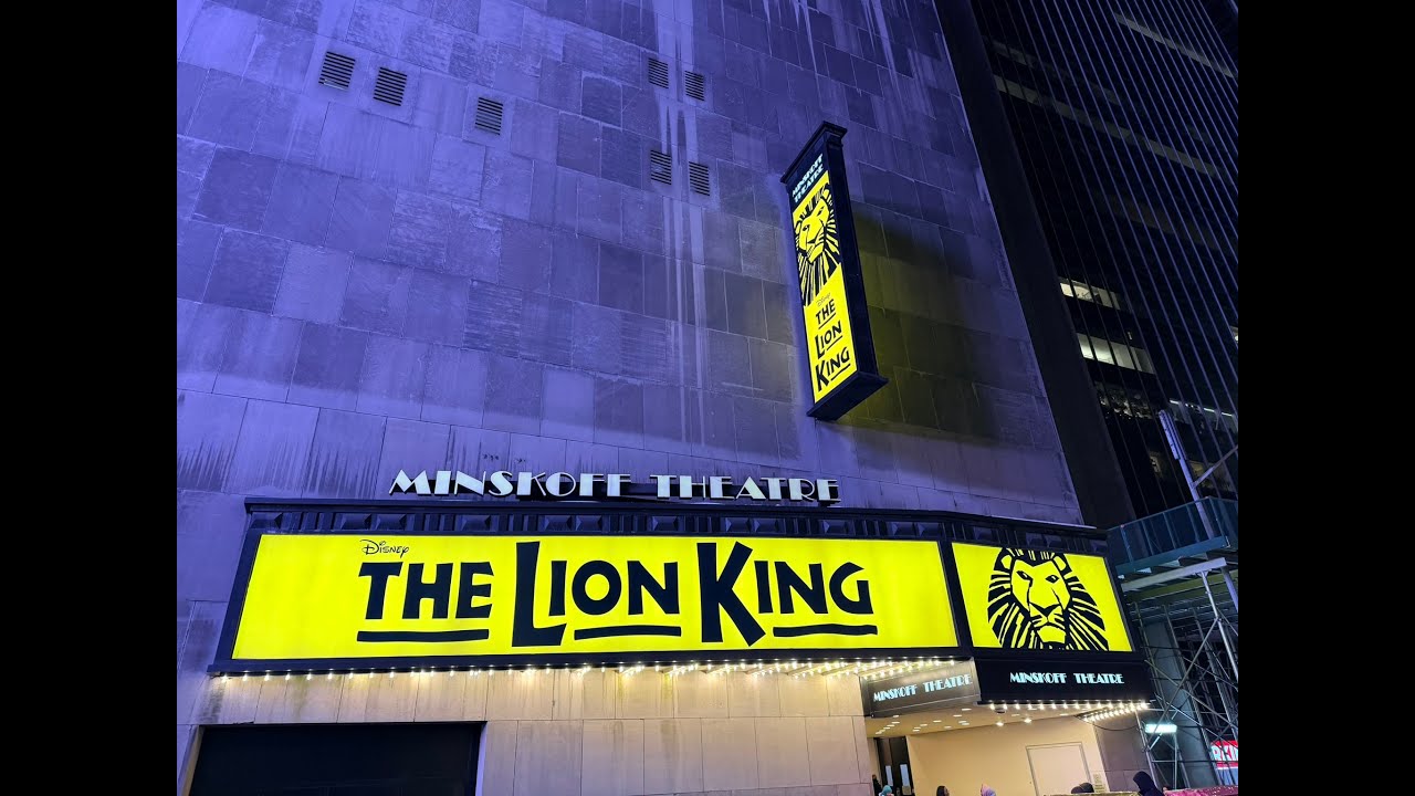 Lion King on Broadway!