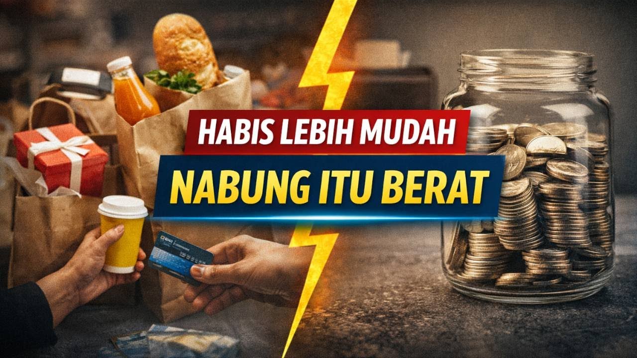 Menyimpan Uang Terasa Lebih Sulit daripada Menghabiskannya?