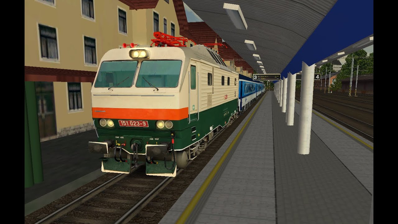 Microsoft Train Simulator - trať 321 | IC 514 Opava-Východ - Praha Hl. n. Ep. 1