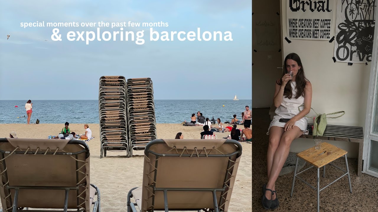 moments from the past few months: barcelona, shopping, trying london fog matcha