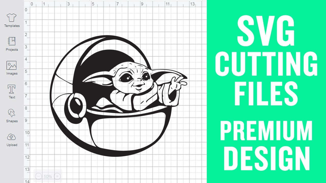 Baby Yoda For Crafters Svg Cutting Files for Cricut Premium cut SVG