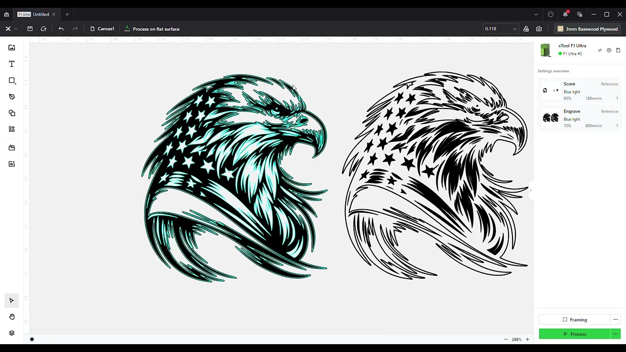Как быстро и легко инвертировать SVG-файл в Xtool Creative Space