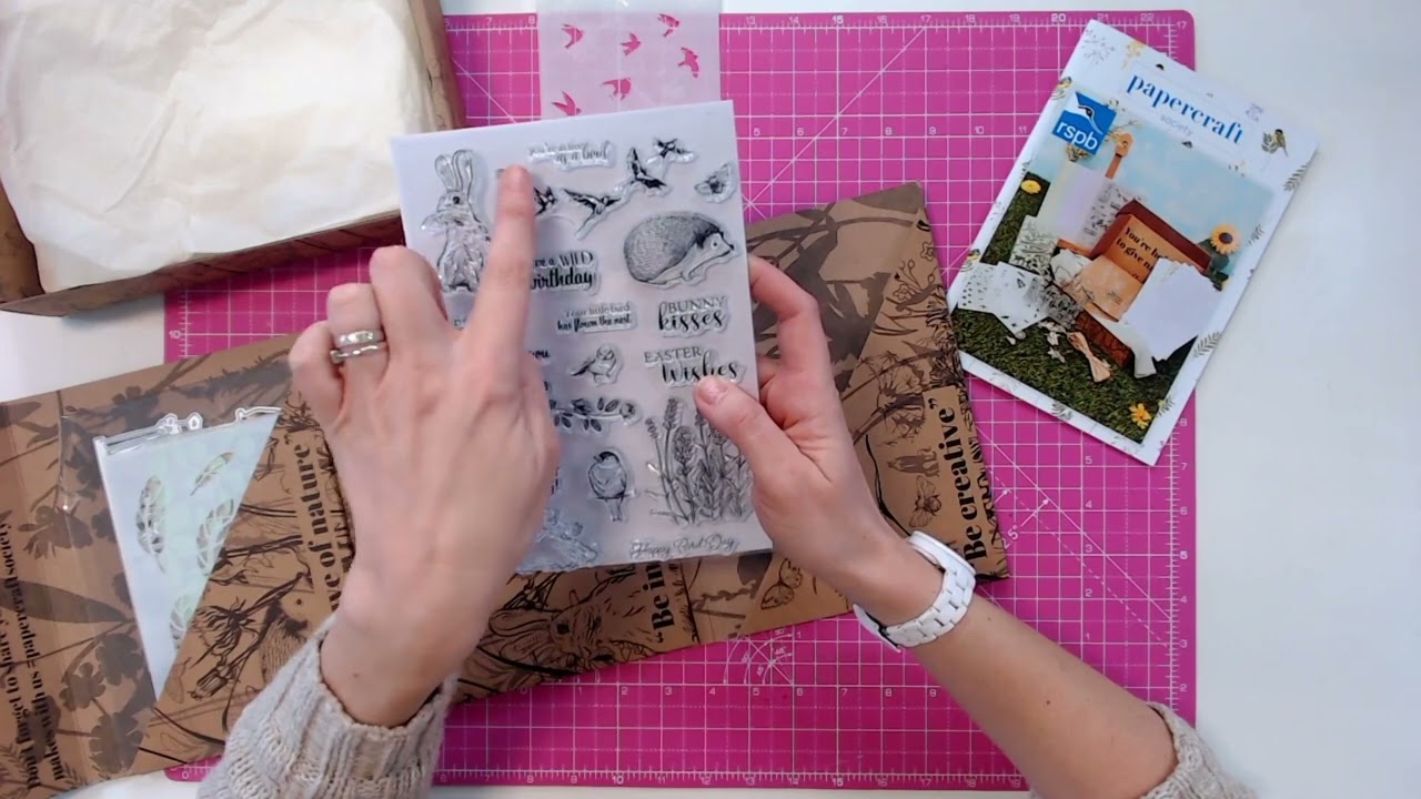Papercraft Society Box 30 Reveal - Introducing RSPB