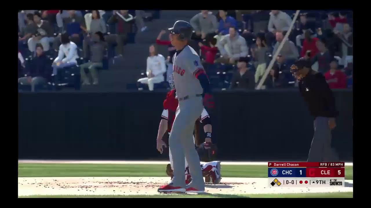 MLB The Show 20 Cubs VS Indians Spring Training March 8 2026
