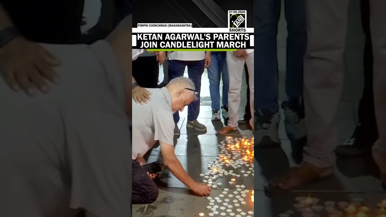 Ketan Agarwal Murder Case: Parents Rakhi, Vishal Agarwal join candlelight march in Pimpri-Chinchwad