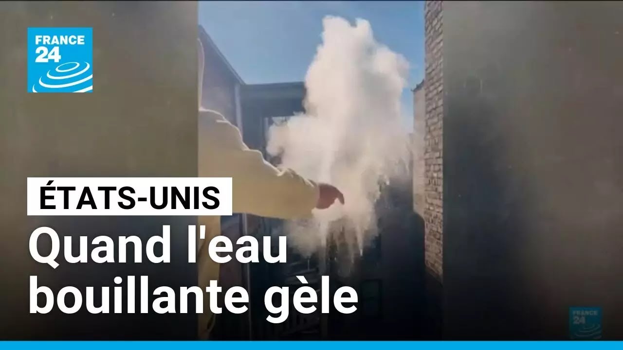 Quand il fait si froid que l'eau bouillante gèle : une tempête hivernale paralyse les États-Unis