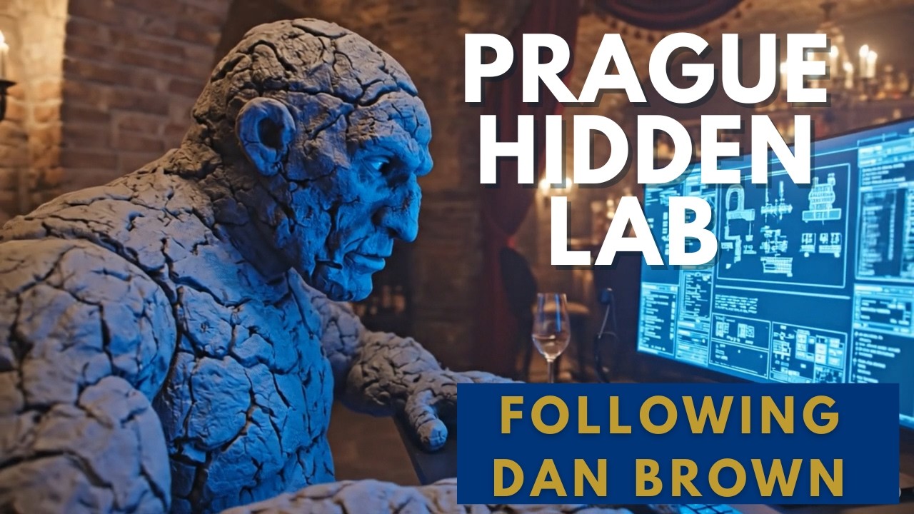 Prague’s Hidden Alchemy Lab: The Secret of Secrets - EP2 (Dan Brown’s Prague) ⚗️🗝️