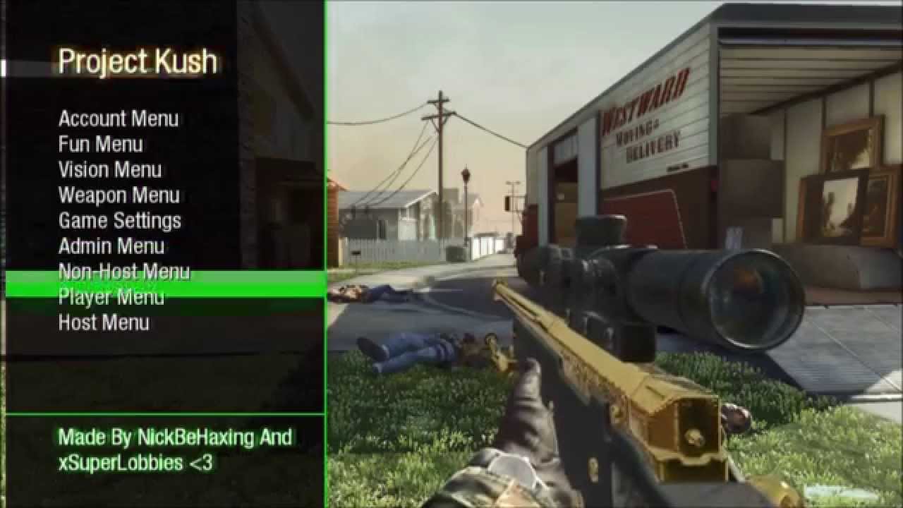 Black Ops 1 | Project Kush Mod Menu | CEX/DEX + Download [1.13]