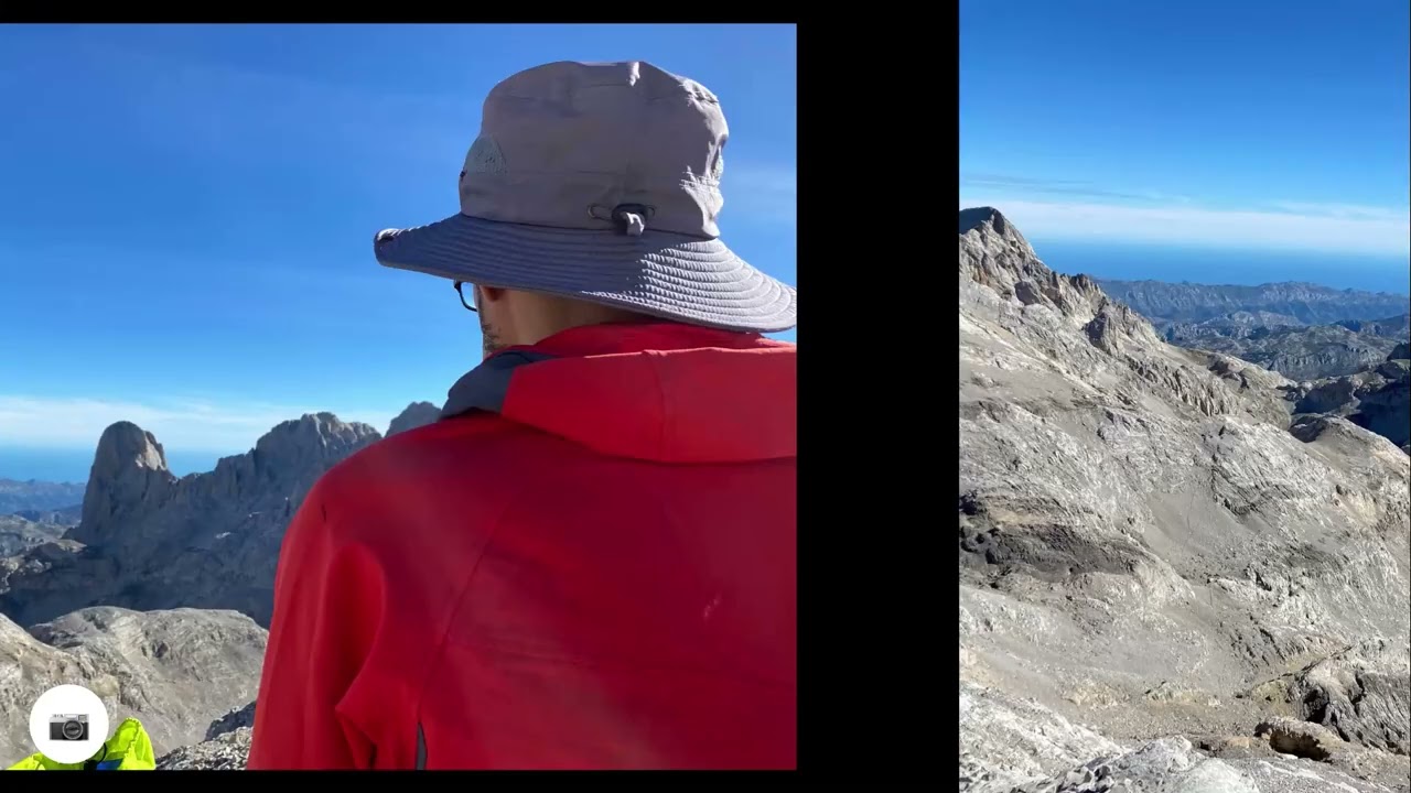 Pico Tesorero (2570 m) desde El Cable. Picos de Europa.