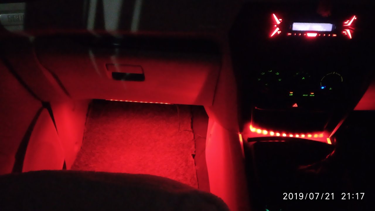 How to install atmosphere lights in your car | Modifications on my scorpio | Hindi
