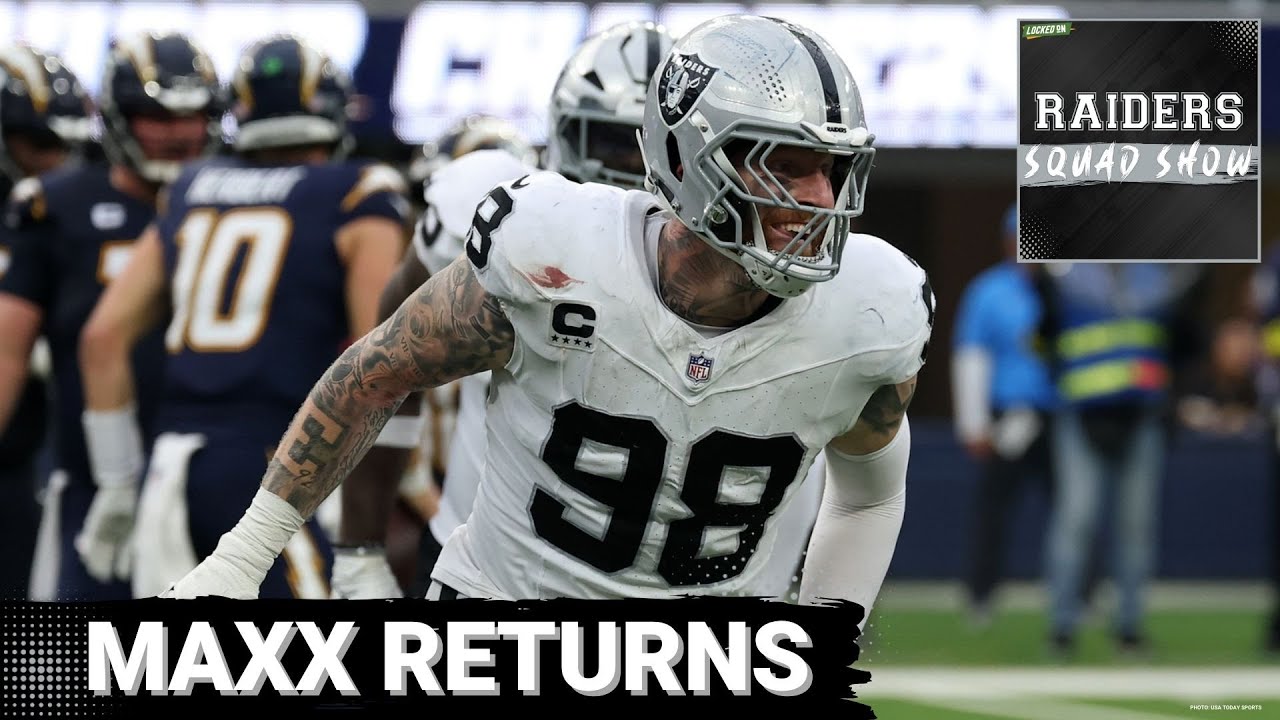RAIDERS SQUAD SHOW: Las Vegas RAIDERS will KEEP Maxx CROSBY after RAVENS pull out of TRADE
