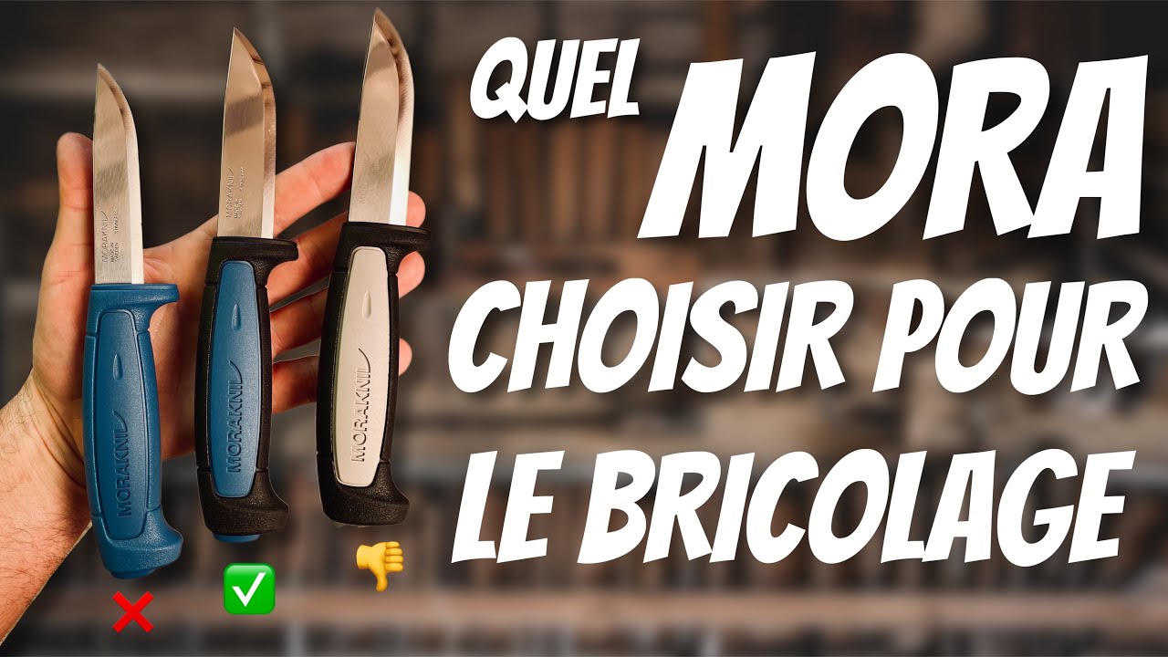 Le Meilleur Couteau Mora Pour Le Bricolage : Robust vs Basic vs Pro