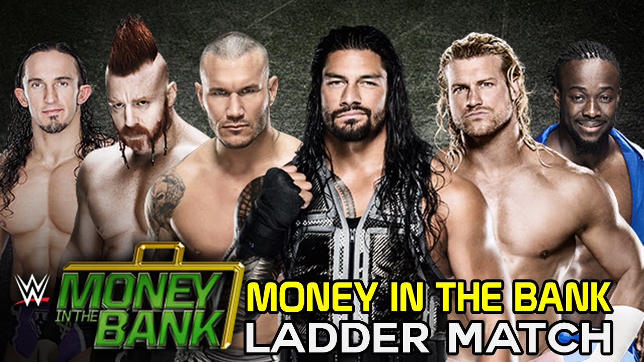 WWE Money in the Bank 2015 - Money in the Bank 2015 Ladder Match HD!!