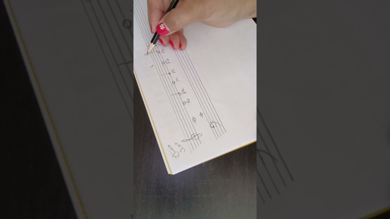 الدرس٦ نوته موسيقية سحرشكري