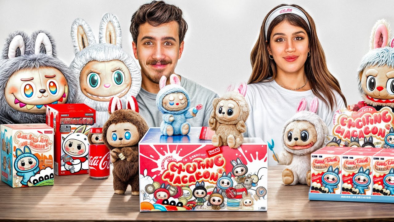 انقد لبوبو آنباکس میکنیم تا سکرت در بیاد 🎁🤯