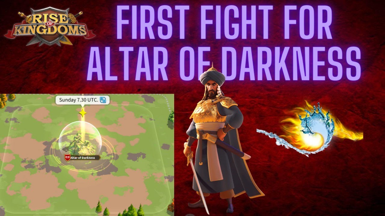 First Altar of Darkness WAR Fight Against Fire! - Rise of Kingdoms