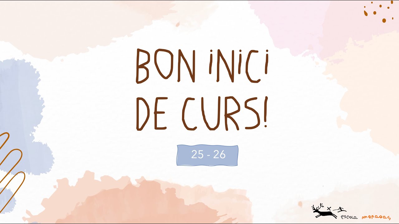 INICI DE CURS 25-25 (85 ANYS!)