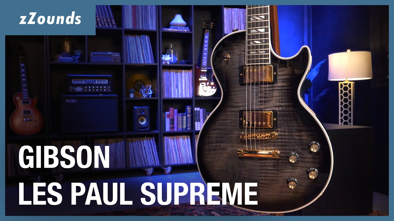 Gibson Les Paul Supreme AAA Figured Electric Guitar | zZounds