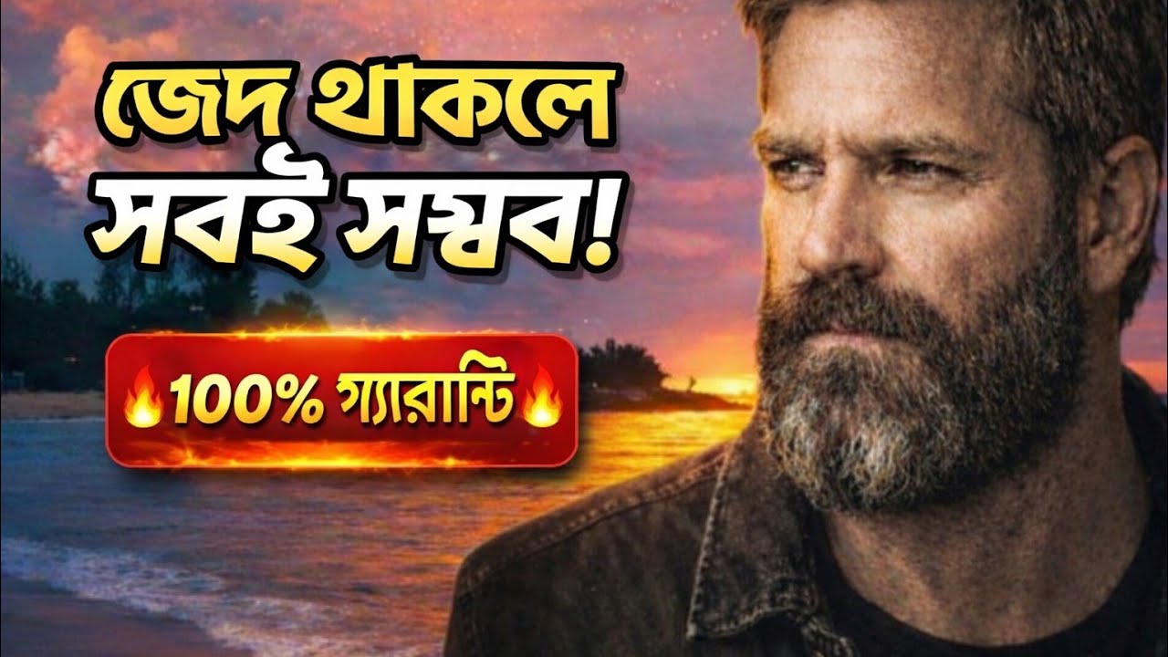 জেদ_থাকলে_সব_সম্ভব_হবে🔥  Life Changing Motivational Video | Best Bangla Motivational Speech. 