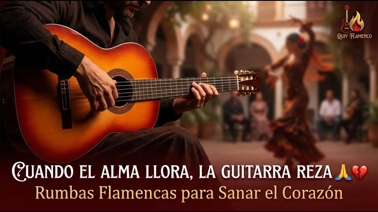 Cuando el Alma Llora, la Guitarra Reza 🙏💔 | Rumbas Flamencas para Sanar el Corazón