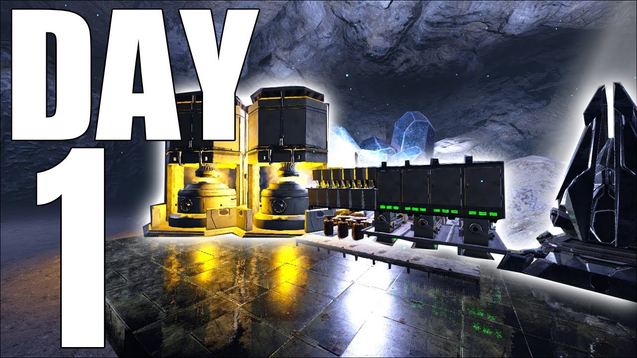 I Built The Greatest Underwater Cave in ARK PVP