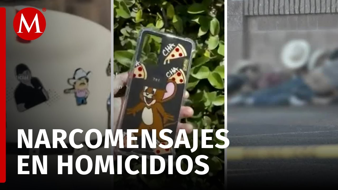 Narcomensajes en escenas del crimen causan terror a los habitantes de Sinaloa